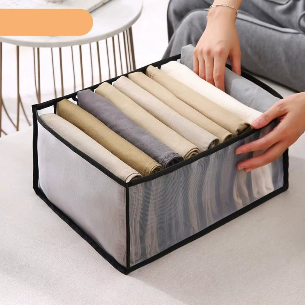 Jeans Organization Storage Box Closet Organizer Clothing Organization System Drawer Organizers Cabinet Pants Storage Organizer