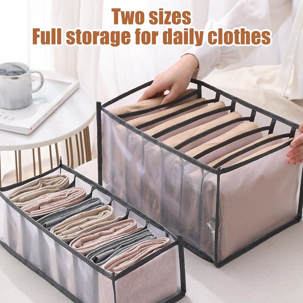 Jeans Organization Storage Box Closet Organizer Clothing Organization System Drawer Organizers Cabinet Pants Storage Organizer