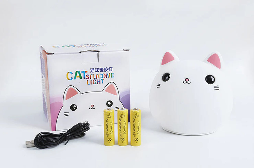 Adorable Kitten Soft Glow Light