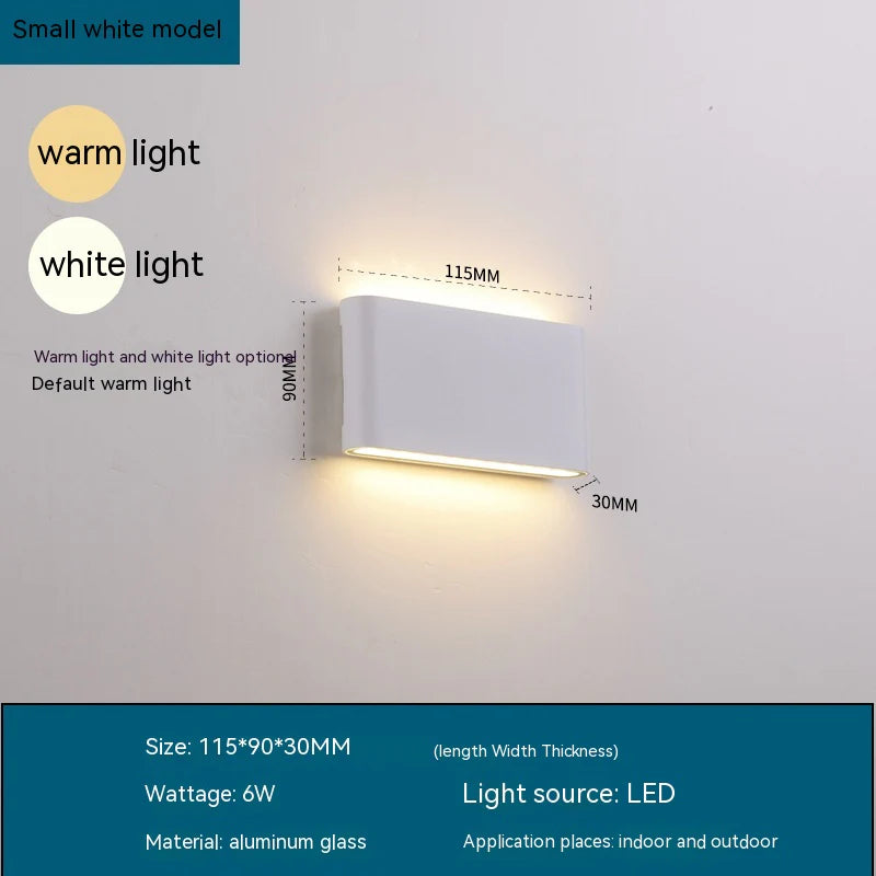 Basic Waterproof Exterior LED Wall Light