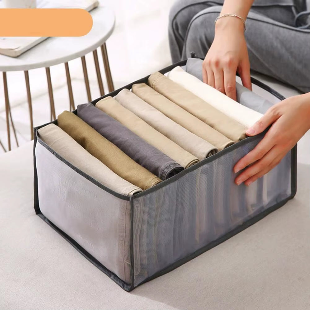 Jeans Organization Storage Box Closet Organizer Clothing Organization System Drawer Organizers Cabinet Pants Storage Organizer