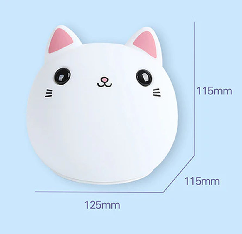 Adorable Kitten Soft Glow Light